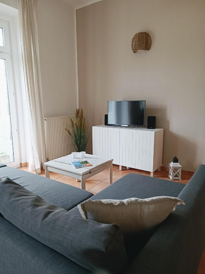 Ferienwohnung Strandmuschel In Der Villa Daheim In Juliusruh Breege Dış mekan fotoğraf